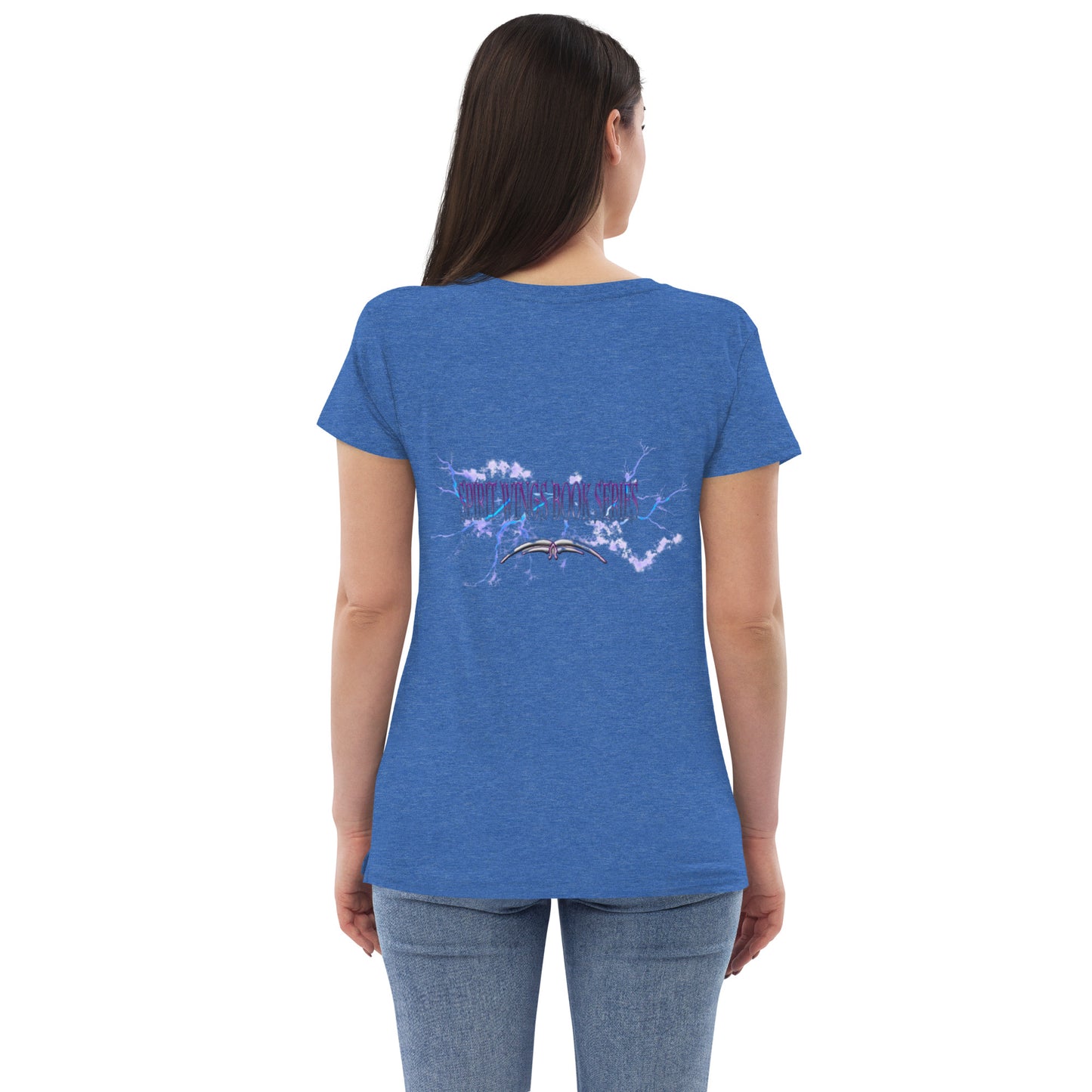 Women’s recycled v-neck t-shirt